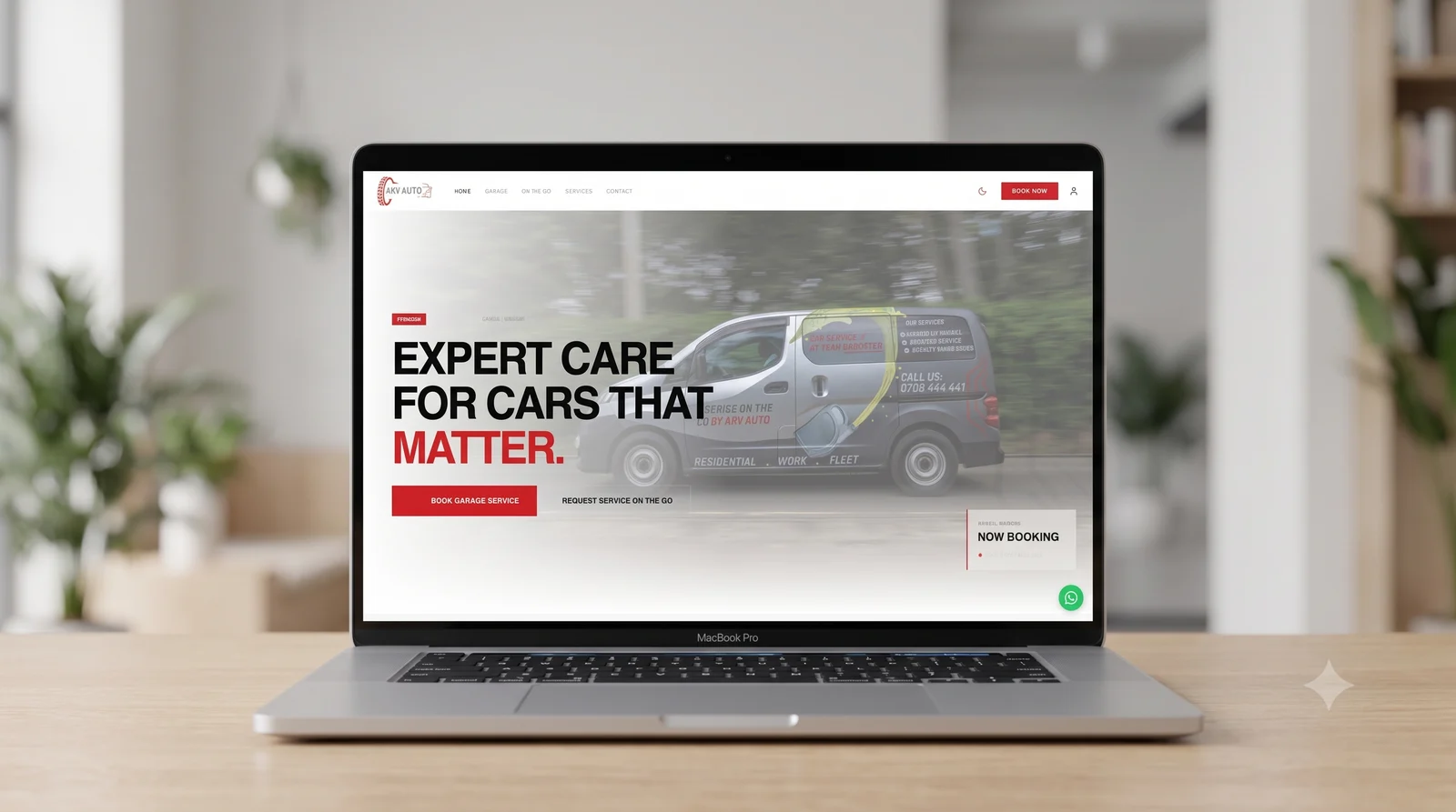 AKV AUTO Garage on the Go and fleet management project imagery